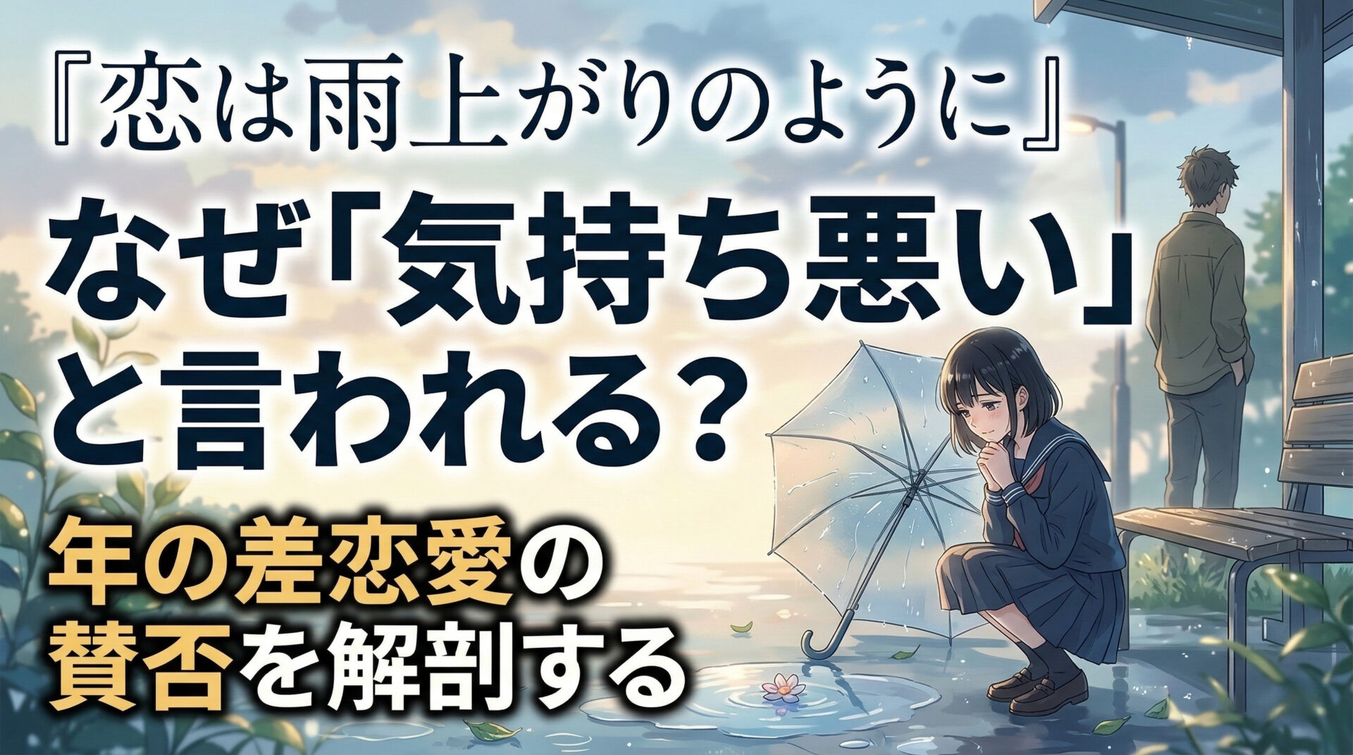 恋雨気持ち悪い