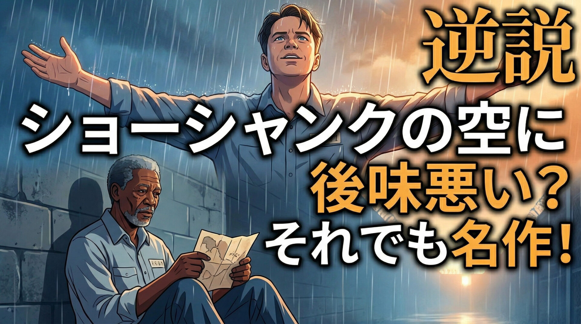 ショーシャンクの空に後味悪いと感じる理由と「それでも名作」という逆説