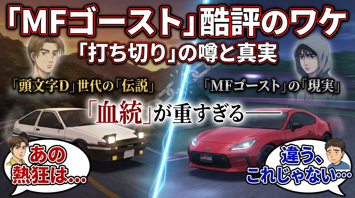 MFゴーストがひどいと言われる理由と打ち切り理由
