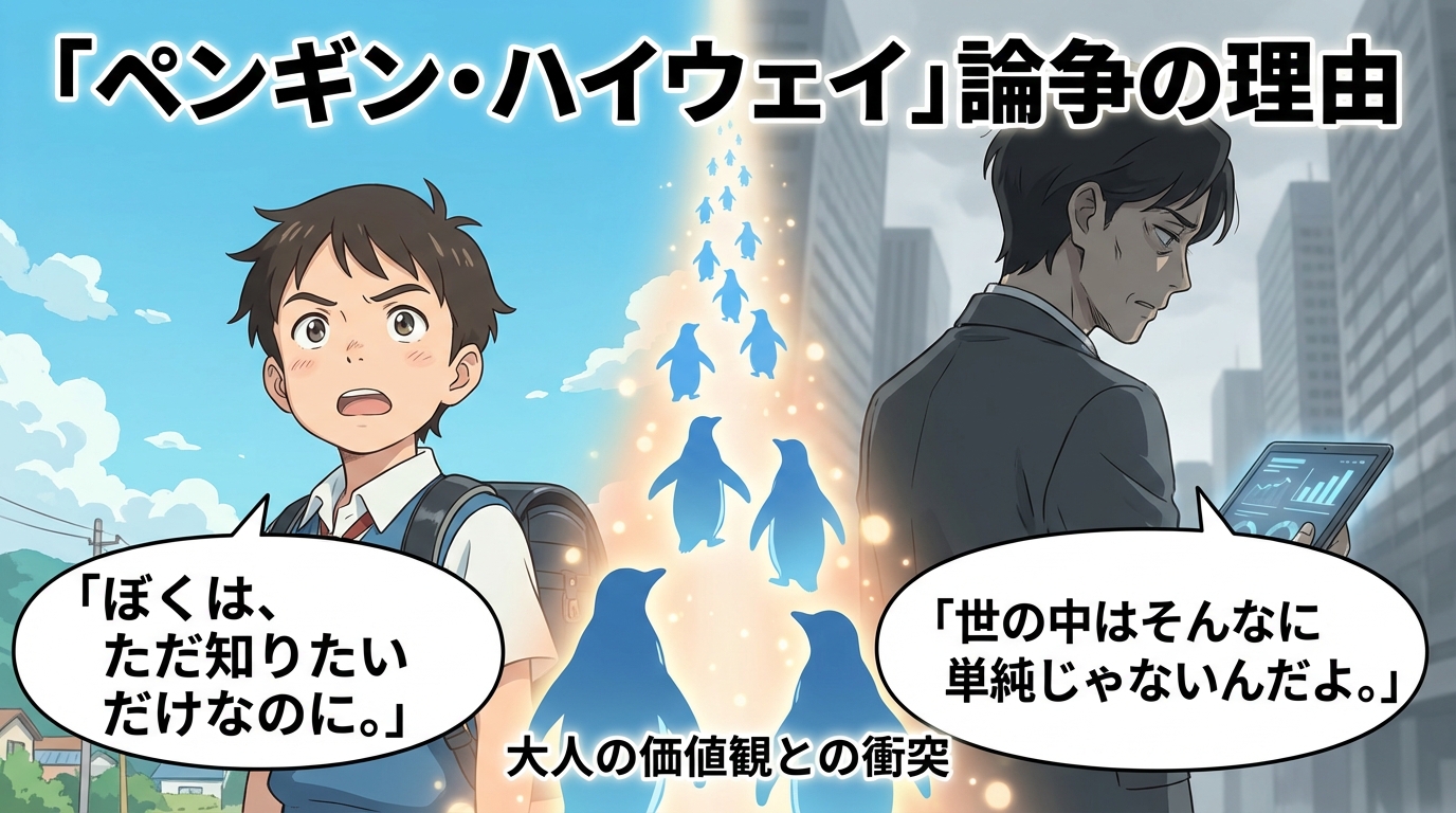 ペンギン・ハイウェイ炎上