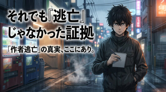 恋雨「逃亡」じゃなかった証拠